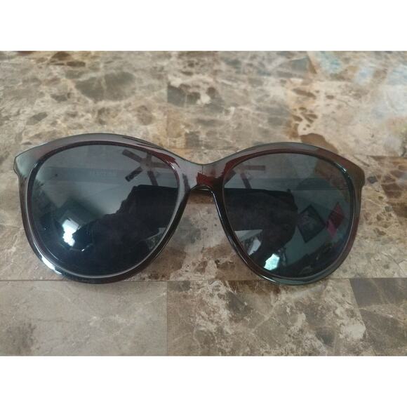 Kenneth Cole Reaction KC1274-48A Shiny Crystal Brown/ Smoke Lenses Sunglasses - Picture 7 of 8